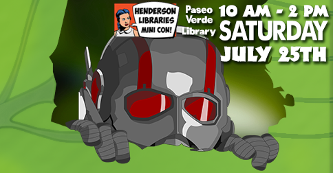 Fat Beard Joins the Henderson Libraries Mini Con