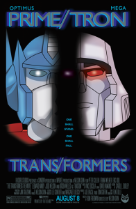 Face/Off / Transformers Movie Poster Mashup